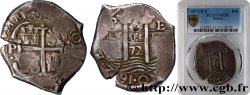 BOLIVIE 8 Reales Charles II 1672 Potosi TB35 PCGS