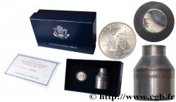 ÉTATS-UNIS D AMÉRIQUE 1/4 Dollar New-York + “Die set” 2001 Philadelphie SPL