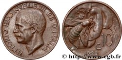 ITALIE 10 Centesimi Victor Emmanuel III 1922 Rome - R