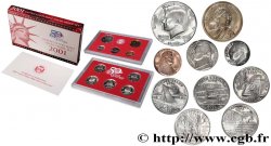 STATI UNITI D AMERICA Série Silver Proof 10 Monnaies 2001 S- San Francisco