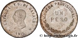 MEXIQUE - GOUVERNEMENT PROVISOIRE D OAXACA 1 Peso 1915 