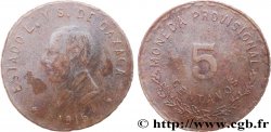 MEXIQUE - GOUVERNEMENT PROVISOIRE D OAXACA 5 Centavos 1915 Oaxaca TTB+