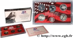 UNITED STATES OF AMERICA 50 STATE QUARTERS - SILVER PROOF SET - 5 monnaies 2004 S- San Francisco
