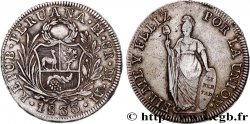 PÉROU 8 Reales  1833 Lima TB+