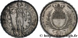 SUISSE 5 Francs, monnaie de Tir, Fribourg 1934 Le Locle