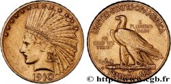 ÉTATS-UNIS D AMÉRIQUE 10 Dollars  Indian Head , 2e type 1910 San Francisco - S