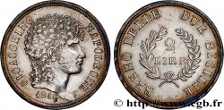 ITALIE - ROYAUME DE NAPLES - JOACHIM MURAT 2 Lire 1813 Naples SUP