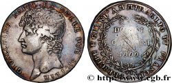 ITALIE - ROYAUME DE NAPLES - JOACHIM MURAT Piastre de 12 Carlini, 1er type 1809 Naples TTB