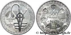 ÉTATS DE L AFRIQUE DE L OUEST (BCEAO) 500 Francs BCEAO 1972 Paris