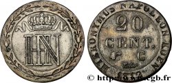 GERMANY - KINGDOM OF WESTPHALIA - JÉRÔME NAPOLÉON 20 Centimes 1812 Cassel