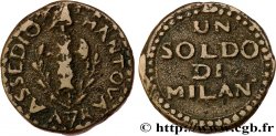 ITALY - SECOND SIEGE OF MANTUA 1 soldo 1799 Mantoue