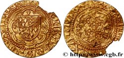 ANGLETERRE - ROYAUME D ANGLETERRE - HENRY VI DE LANCASTRE Quart de noble d’or  n.d. Londres TTB+