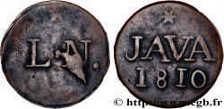 NETHERLANDS INDIES 1 Duit Louis Napoléon pour Java 1810 Harderwijk