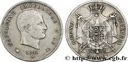 ITALIE - ROYAUME D ITALIE - NAPOLÉON Ier 5 Lire 1811 Milan