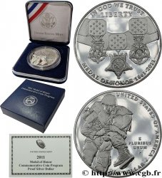 ÉTATS-UNIS D AMÉRIQUE 1 Dollar Proof - Medal of honor 2011 Philadelphie