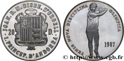 ANDORRA (PRINCIPALITY) 20 Diners Proof Tennis 1987