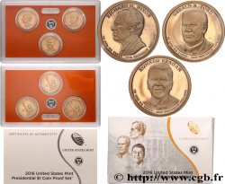 ÉTATS-UNIS D AMÉRIQUE PRESIDENTIAL SET - 1 Dollar - PROOF SET - 3 monnaies 2016 S- San Francisco