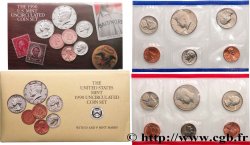 ÉTATS-UNIS D AMÉRIQUE Série 13 monnaies - Uncirculated  Coin 1990 