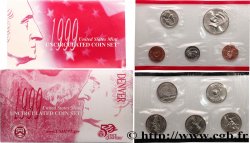 ÉTATS-UNIS D AMÉRIQUE Série 10 monnaies - Uncirculated  Coin 1999 