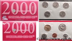 ÉTATS-UNIS D AMÉRIQUE Série 10 monnaies - Uncirculated Coin set 2000 Denver