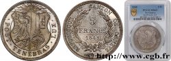SUISSE - RÉPUBLIQUE DE GENÈVE 5 Francs 1848 