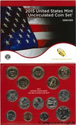 UNITED STATES OF AMERICA Série 14 monnaies 2015 Denver