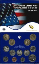 UNITED STATES OF AMERICA Série 13 monnaies 2016 Philadelphie