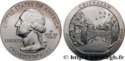 ÉTATS-UNIS D AMÉRIQUE 25 cent - 5 onces d’argent FDC - CHICKASAW - Oklahoma 2011  SPL