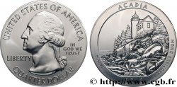 ÉTATS-UNIS D AMÉRIQUE 25 cent - 5 onces d’argent FDC - ACADIA - Maine 2012  SPL