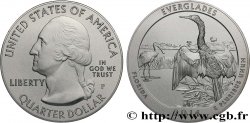 ÉTATS-UNIS D AMÉRIQUE 25 cent - 5 onces d’argent FDC - EVERGLADES - Florida 2014 Philadelphie SPL