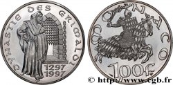 MONACO 100 Francs 700e anniversaire de la dynastie des Grimaldi 1997 Paris SPL
