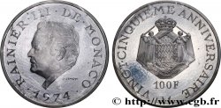 MONACO 100 Francs Proof Rainier III 1974 Paris