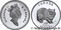 CANADA 50 Cents Proof Chat Cymric 1999 