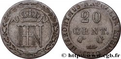 ALLEMAGNE - ROYAUME DE WESTPHALIE 20 Cent. monogramme de Jérôme Napoléon 1812 Cassel - C