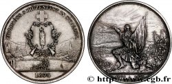 SUISSE 5 Francs, monnaie de Tir, Saint-Gall 1874