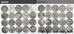 SUISSE Lot de 20 pièces de 5 francs en cupro-nickel n.d. Berne