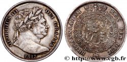 GRAN BRETAGNA - GIORGIO III 1/2 Crown 1817 Londres