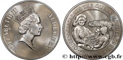AURIGNY 5 Pounds Queen Mother 1995