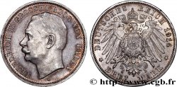 ALLEMAGNE - BADE 3 Mark Frédéric II 1914 Karlsruhe
