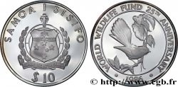 SAMOA Ouest 10 Tala Proof 25 ans de la préservation des espèces 1986