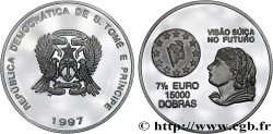 SAINT THOMAS et PRINCE 15000 Dobras - 7 1/2 Euro Proof 1997