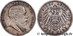ALLEMAGNE - BADE 5 Mark Frédéric / aigle 1903 Karlsruhe