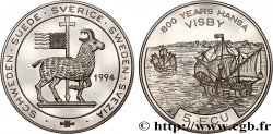 SUÈDE 5 Ecu - Port de Visby 1994
