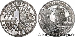 PORTUGAL 25 Ecu Proof Manuel Ier 1995