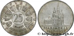 AUSTRIA 25 Schilling 800e anniversaire de Mariazell 1957 