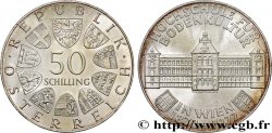 AUTRICHE 50 Schilling 100e anniversaire de l’Universität für Bodenkultur de Vienne 1972