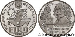PAYS-BAS 5 Euro colombe de la paix / Constantijn Huygens 1996  Utrecht