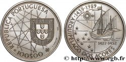 PORTOGALLO 100 Escudos découverte des Açores 1989