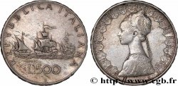 ITALIA 500 Lire “caravelles” / dame du style de la renaissance 1964 Rome