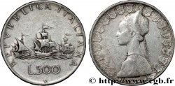 ITALIEN 500 Lire “caravelles” 1958 Rome